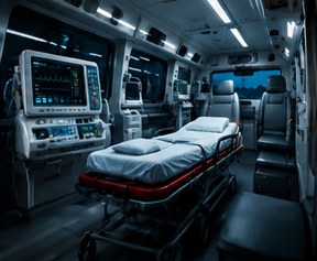 ICU & Ventilator Ambulance